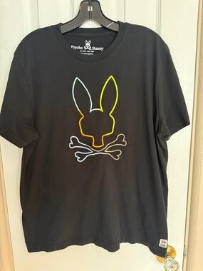 Psycho bunny 100% cotton graphic T-shirt
